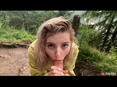 ❤️ Intombazana iginya i-cum emva kwe-blowjob yoluntu - u-Eva Elfi Isondo kuthi ☑